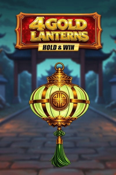 Obal automatu 4 Gold Lanterns Hold & Win v Cleobetra Casino