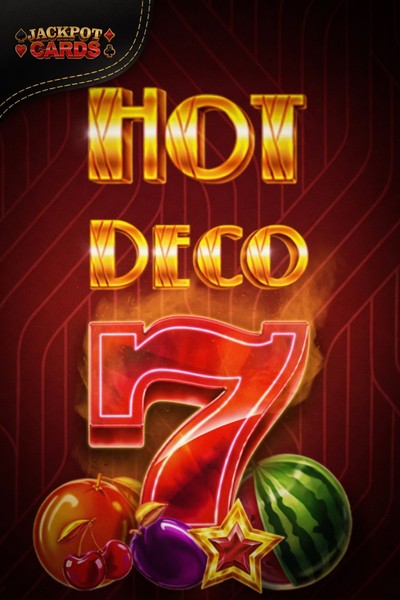Obálka automatu Hot Deco v lobby Betwest Casino